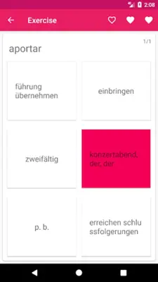 German Spanish Dictionary android App screenshot 2